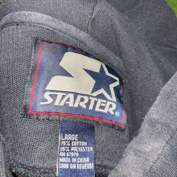 Vintage Oakland Raiders Starter Hoodie Sweatshirt / Size L - Picture 8 of 8